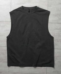 グラフィックプリント タンクトップ 黒 New Balance タンクトップ Athletics グラフィックシングレット