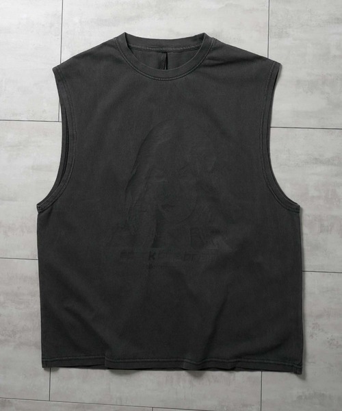 Ritzy(リッツィー)の「16/天竺 プリントノースリーブ レディース メンズ(Tシャツ/カットソー・メンズ・ブラック/モカ/ブラック系その他2/ブラウン系その他/ブラック系その他/ブラウン系その他2/その他/その他6/ブラック系その他3/ブラック系その他5/その他4/その他7/ブラック系その他4/ブラック系その他6/ブラック系1/その他8/その他1/その他2/その他3/その他5/ブラック系・LARGE/X-LARGE/MEDIUM/L/M/S/SMALL/XL)」の7枚目の写真