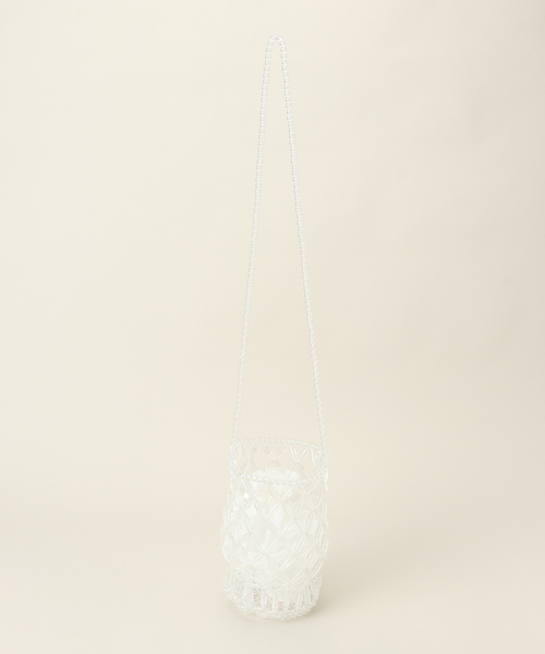 Spick & Span(スピックアンドスパン)の「Spick & Span ビーズバッグ(ショルダーバッグ・レディース・ホワイト・FREE)」の4枚目の写真