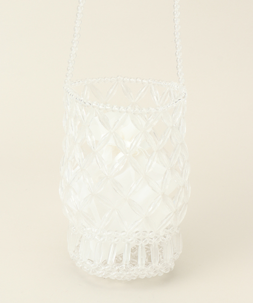 Spick & Span(スピックアンドスパン)の「Spick & Span ビーズバッグ(ショルダーバッグ・レディース・ホワイト・FREE)」の15枚目の写真