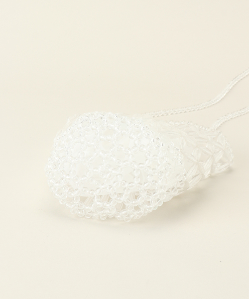 Spick & Span(スピックアンドスパン)の「Spick & Span ビーズバッグ(ショルダーバッグ・レディース・ホワイト・FREE)」の14枚目の写真