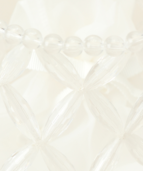 Spick & Span(スピックアンドスパン)の「Spick & Span ビーズバッグ(ショルダーバッグ・レディース・ホワイト・FREE)」の17枚目の写真