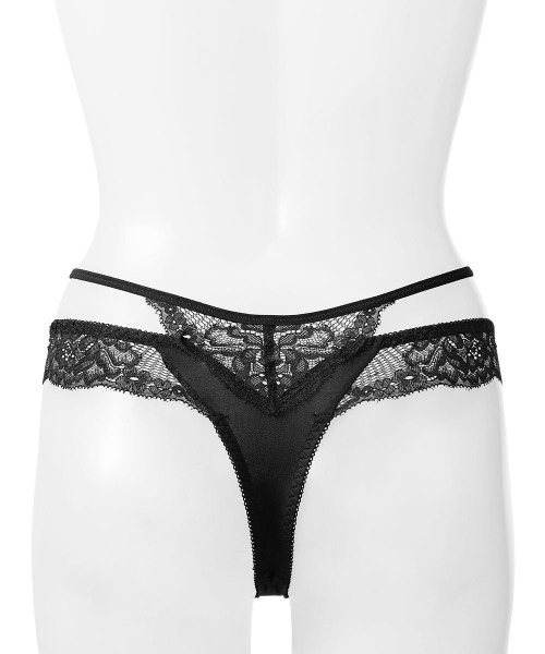 クロスコードレース Tバックショーツ（ショーツ）｜aimerfeel