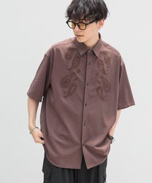 RAGEBLUE | ラグイージー/オーバーサイズ刺繍シャツ(シャツ/ブラウス)