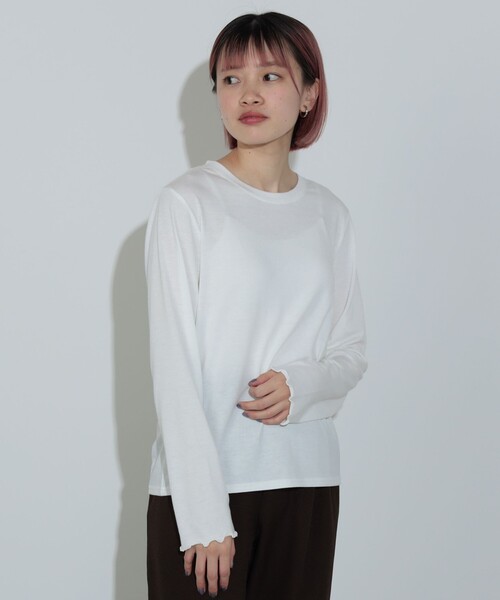BEAMS HEART(ビームスハート)の「【2点セット】ベロアワンピース × ロングスリーブTシャツ(ワンピース・レディース・ブルー/ブラック・FREE)」の15枚目の写真