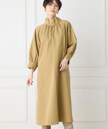 INED CLARO | 2WAYギャザーネックワンピース(ワンピース)