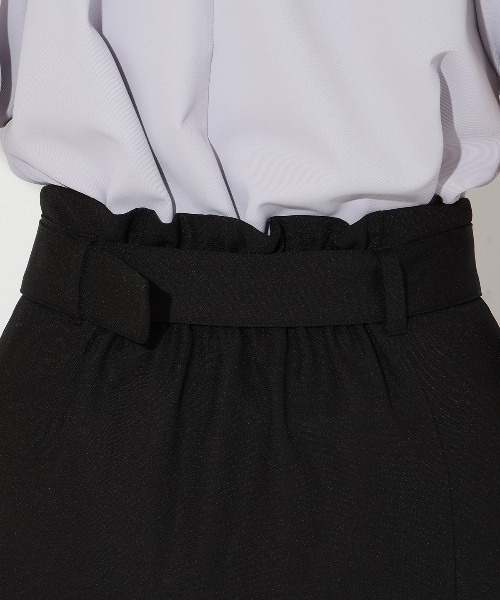 AND COUTURE（アンドクチュール）の「アシメフリルティアードスカート（スカート・レディース・オレンジ/サックスブルー/ブラック/ベージュ・SMALL/MEDIUM）」の9枚目の写真