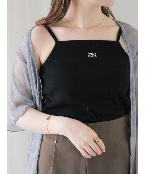 ehka sopo（エヘカソポ）の「◎カップ付キャミソール（キャミソール・レディース・ベージュ/オフホワイト/キナリ/ブラック・F）」の3枚目の写真