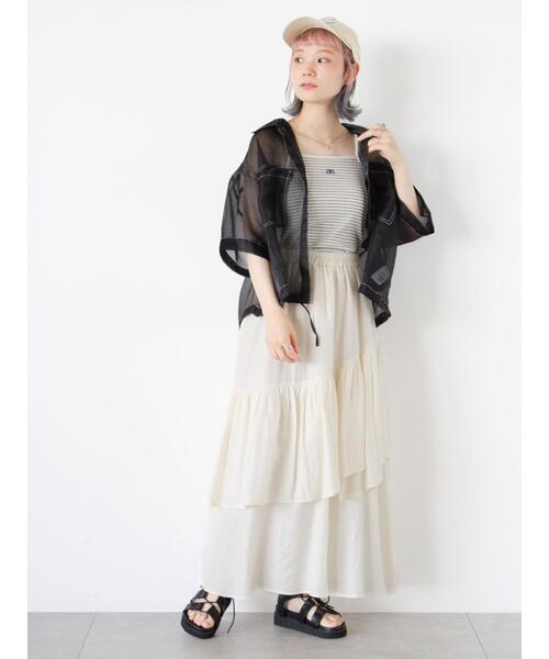 ehka sopo（エヘカソポ）の「◎カップ付キャミソール（キャミソール・レディース・ベージュ/オフホワイト/キナリ/ブラック・F）」の8枚目の写真