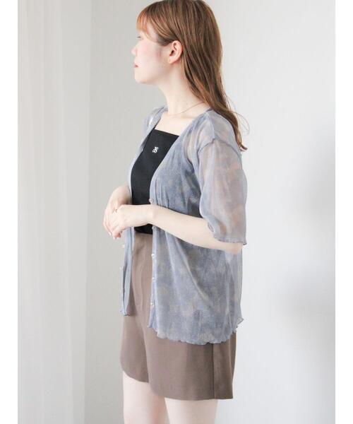 ehka sopo（エヘカソポ）の「◎カップ付キャミソール（キャミソール・レディース・ベージュ/オフホワイト/キナリ/ブラック・F）」の22枚目の写真