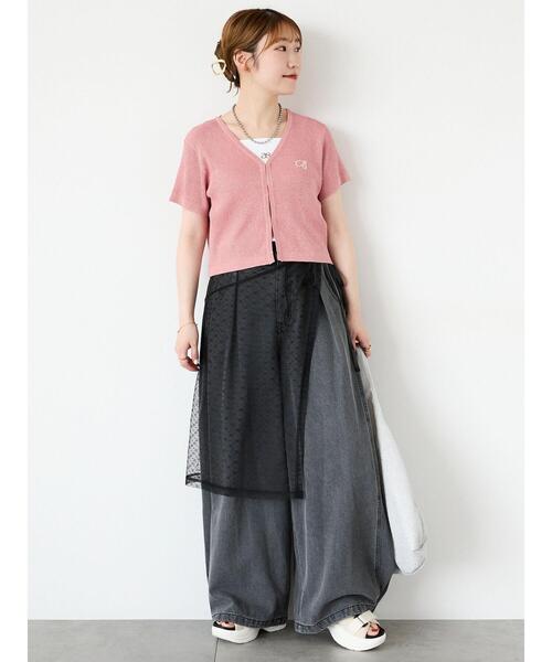 ehka sopo（エヘカソポ）の「◎カップ付キャミソール（キャミソール・レディース・ベージュ/オフホワイト/キナリ/ブラック・F）」の15枚目の写真