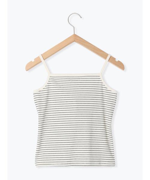 ehka sopo（エヘカソポ）の「◎カップ付キャミソール（キャミソール・レディース・ベージュ/オフホワイト/キナリ/ブラック・F）」の9枚目の写真