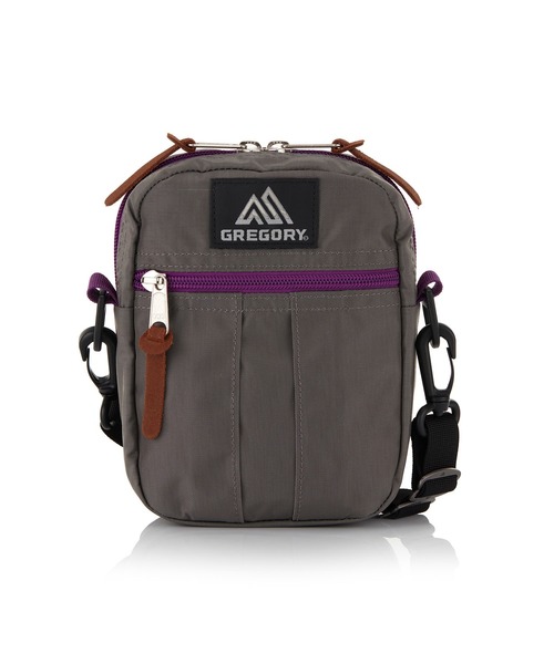 GREGORY(グレゴリー)の「クイックポケットM QUICK POCKET M グレー/パープル(ショルダーバッグ・メンズ・グレー系その他・ONE SIZE)」の3枚目の写真