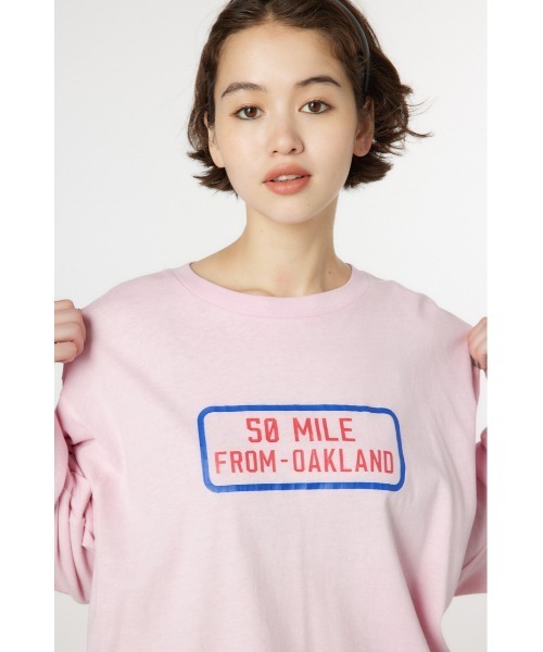 RODEO CROWNS WIDE BOWL(ロデオクラウンズワイドボウル)の「GOOD OLDアソートL/S Tシャツ(Tシャツ/カットソー・レディース・イエロー/ピンク/オフホワイト/ネイビー・FREE)」の18枚目の写真