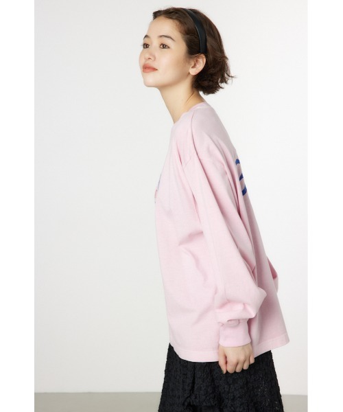 RODEO CROWNS WIDE BOWL(ロデオクラウンズワイドボウル)の「GOOD OLDアソートL/S Tシャツ(Tシャツ/カットソー・レディース・イエロー/ピンク/オフホワイト/ネイビー・FREE)」の19枚目の写真
