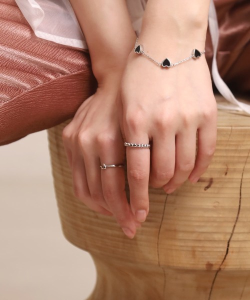 LHME（エルエイチエムイー）の「【WEB限定】“Moment”プチハートリング/サージカルステンレス（金属アレルギー対応）【LHME / エルエイチエムイー】（リング・レディース・ゴールド/シルバー・2号/3号/13号/11号）」の16枚目の写真