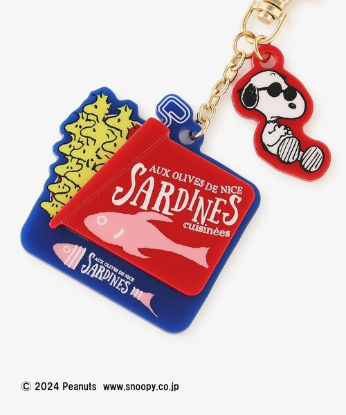 Afternoon Tea（アフタヌーンティー）の「チャーム/PEANUTS（キーホルダー・レディース・ブルー・ONE SIZE）」の2枚目の写真