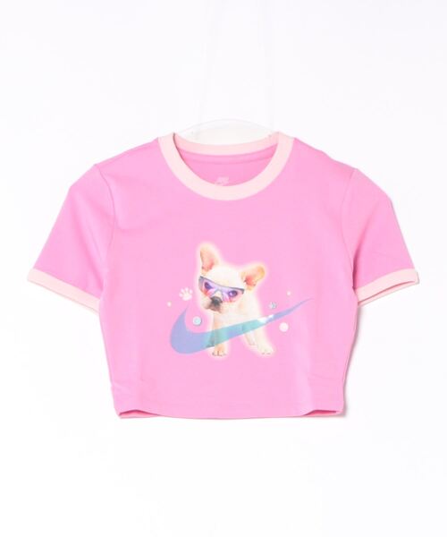 NIKE - カイリー様　ショートパンツ　US-XS  Pink、丸首長袖トップス　Navy 695577000101.jpg