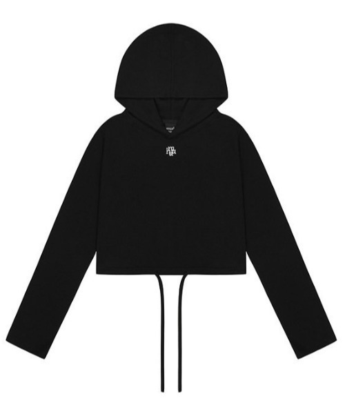 パーカー A'GEM/9 × .kom 「muah muah/ムーアムーア」 LOGO STITCH STRING HOOD LONG SLEEVE/ パーカー A'GEM/9 × .kom 「muah muah/ムーアムーア」 LOGO