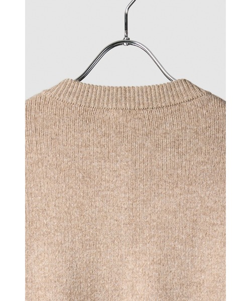 YENN(イエン)の「YENN ダブルフェイスニットカーディガン(カーディガン/ボレロ・レディース・ベージュ/ダークネイビー・FREE)」の18枚目の写真