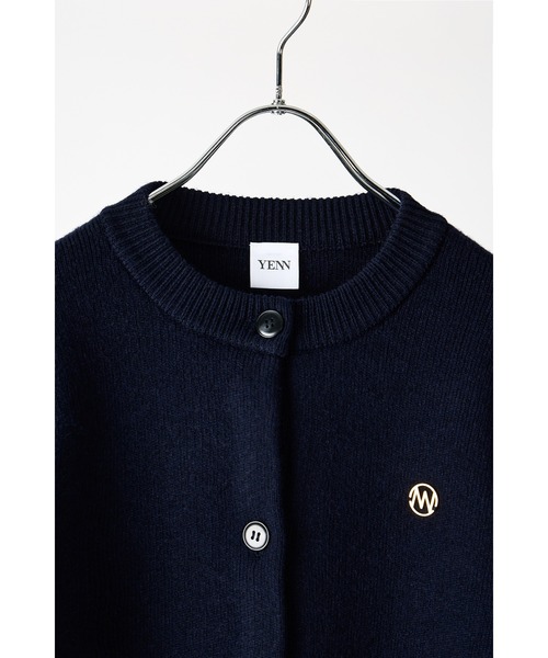 YENN(イエン)の「YENN ダブルフェイスニットカーディガン(カーディガン/ボレロ・レディース・ベージュ/ダークネイビー・FREE)」の22枚目の写真
