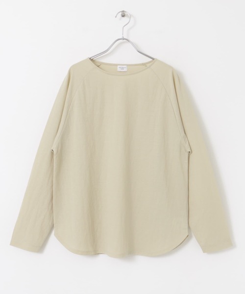 URBAN RESEARCH DOORS（アーバンリサーチドアーズ）の「ラグランロングスリーブTシャツ（Tシャツ/カットソー・レディース・グレー/ネイビー/ベージュ・MEDIUM）」の10枚目の写真