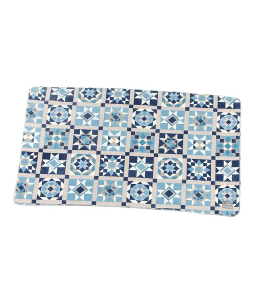 BAYFLOW（ベイフロー）の「[リバーシブル仕様]BFフリースブランケットM 101×162（ブランケット・レディース・ネイビー/ブルー/ベージュ/チャコール/ブラック系/ブルー系・00）」の10枚目の写真