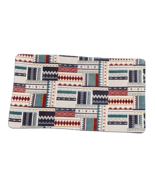 BAYFLOW（ベイフロー）の「[リバーシブル仕様]BFフリースブランケットM 101×162（ブランケット・レディース・ネイビー/ブルー/ベージュ/チャコール/ブラック系/ブルー系・00）」の12枚目の写真