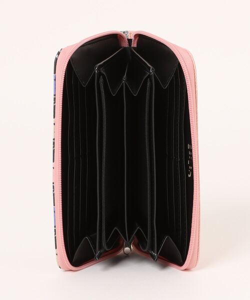 ScoLar(スカラー)の「SC74-11:スカラーモノグラム柄ラウンド長財布(財布・レディース・ピンク/パープル・FREE)」の5枚目の写真