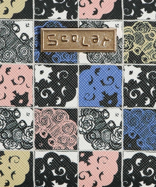 ScoLar(スカラー)の「SC74-11:スカラーモノグラム柄ラウンド長財布(財布・レディース・ピンク/パープル・FREE)」の15枚目の写真