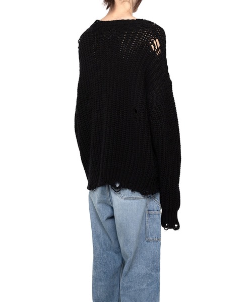 KAMIYA（カミヤ）の「Distressed Knit Sweater（ニット/セーター