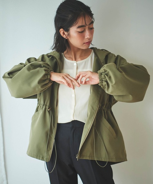 RE ARRIVAL/再入荷 150㎝前後の小柄さんサイズ】ドロストマウンテンパーカー ジャケット・アウター