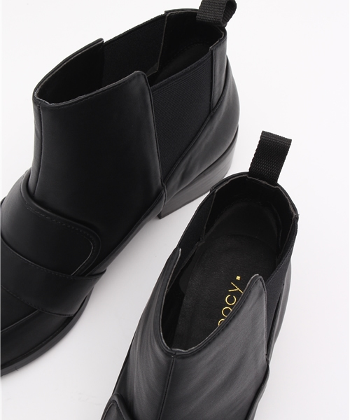 OUTLET（アウトレット）の「【goocy】ドッキングサイドゴアブーツ（ブーツ・レディース・ブラック・36/37/38）」の7枚目の写真