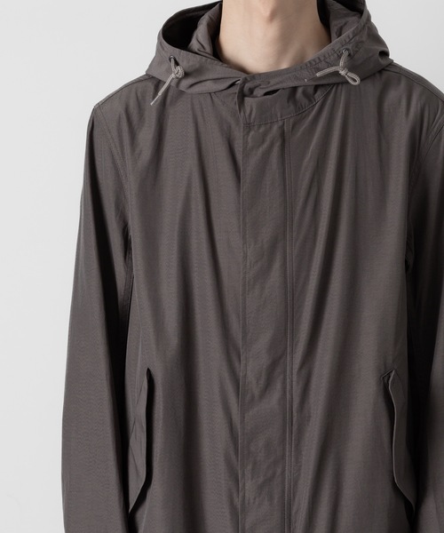 ATTACHMENT(アタッチメント)の「CO/NY ウェザークロス フィールドコート / CO/NY WEATHER CLOTH FILED COAT(ミリタリージャケット・メンズ・カーキ/ブラック・3/2/1)」の9枚目の写真