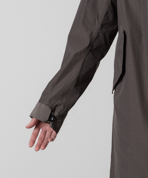 ATTACHMENT(アタッチメント)の「CO/NY ウェザークロス フィールドコート / CO/NY WEATHER CLOTH FILED COAT(ミリタリージャケット・メンズ・カーキ/ブラック・3/2/1)」の14枚目の写真