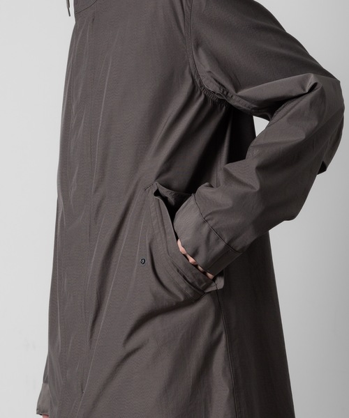 ATTACHMENT(アタッチメント)の「CO/NY ウェザークロス フィールドコート / CO/NY WEATHER CLOTH FILED COAT(ミリタリージャケット・メンズ・カーキ/ブラック・3/2/1)」の12枚目の写真