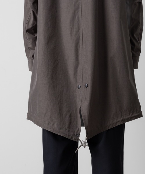 ATTACHMENT(アタッチメント)の「CO/NY ウェザークロス フィールドコート / CO/NY WEATHER CLOTH FILED COAT(ミリタリージャケット・メンズ・カーキ/ブラック・3/2/1)」の15枚目の写真
