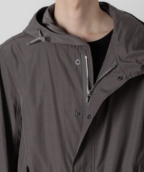 ATTACHMENT(アタッチメント)の「CO/NY ウェザークロス フィールドコート / CO/NY WEATHER CLOTH FILED COAT(ミリタリージャケット・メンズ・カーキ/ブラック・3/2/1)」の11枚目の写真