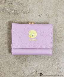 FLAPPER（フラッパー）の「FLAPPER:フラッパー LOONEY TUNES TWEETY お花型押しミニウォレット（財布）」