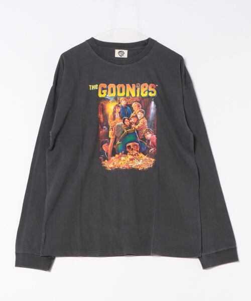 UNIIT(ユニット)の「【The Goonies/グーニーズ】パウダーブリーチ加工 ビッグシルエットロンT ドロップショルダー オーバーサイズ ヴィンテージ加工(Tシャツ/カットソー・メンズ・グリーン/ブルー/チャコールグレー・LARGE/MEDIUM)」の16枚目の写真