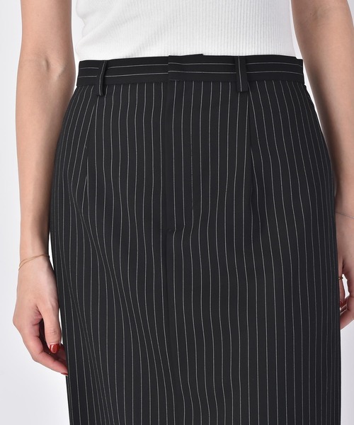 AKTE（アクテ）の「Iラインロージースカート（スカート・レディース・ブラック系/ブラック/グレー系・1/2/2T）」の20枚目の写真