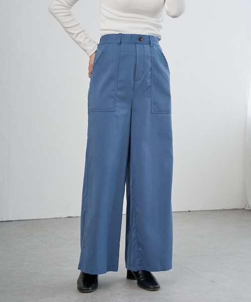 VENCEEXCHANGE(ヴァンスエクスチェンジ)の「RTツイルベイカーパンツ(その他パンツ・レディース・チャコール/ブラック/カーキ/ブルー・M)」の12枚目の写真