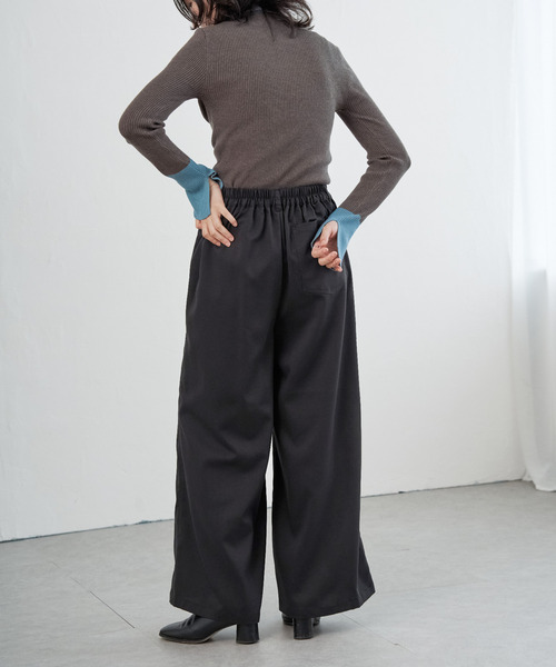 VENCEEXCHANGE(ヴァンスエクスチェンジ)の「RTツイルベイカーパンツ(その他パンツ・レディース・チャコール/ブラック/カーキ/ブルー・M)」の21枚目の写真