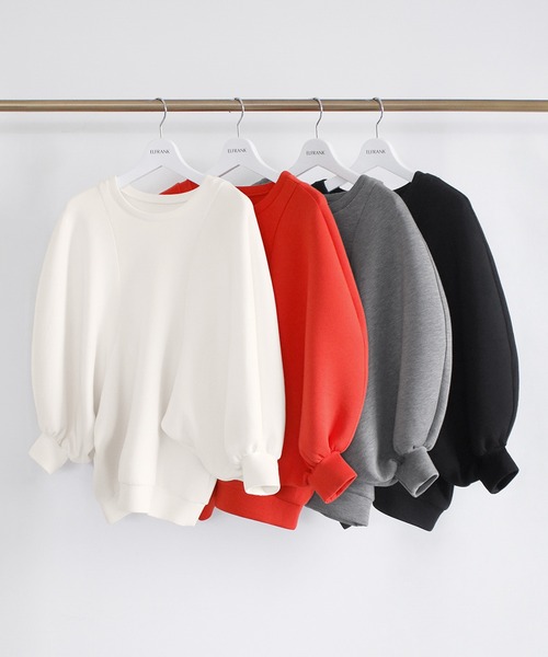 【セール】ダンボールニットドルマンスリーブプルオーバー【洗える】（Tシャツ/カットソー）｜ELFRANK（エルフランク）