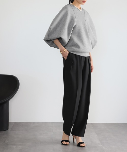 【セール】ダンボールニットドルマンスリーブプルオーバー【洗える】（Tシャツ/カットソー）｜ELFRANK（エルフランク）