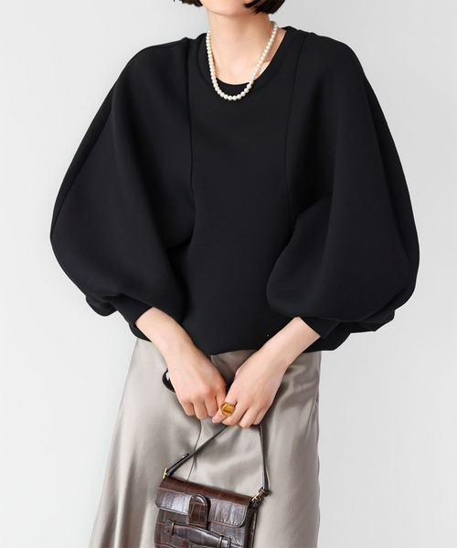 【セール】ダンボールニットドルマンスリーブプルオーバー【洗える】（Tシャツ/カットソー）｜ELFRANK（エルフランク）