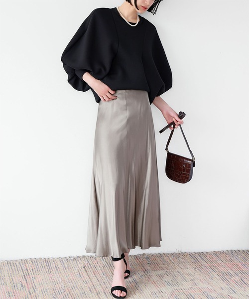 【セール】ダンボールニットドルマンスリーブプルオーバー【洗える】（Tシャツ/カットソー）｜ELFRANK（エルフランク）