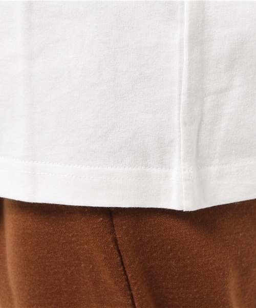 SEVENDAYS=SUNDAY（セブンデイズサンデイ）の「ＣＯＬＬＥＧＥ　ＯＥ天竺　長袖プルオーバー（Tシャツ/カットソー・レディース・カーキ/ネイビー/オフホワイト/杢グレー・MEDIUM/LARGE）」の11枚目の写真