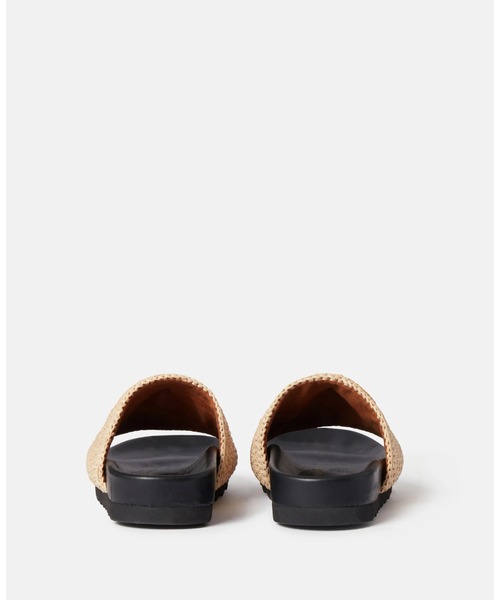 STELLA McCARTNEY（ステラマッカートニー）の「Elyse Raffia Logo Sandals / エリス ラフィア ロゴ サンダル（サンダル・レディース・ナチュラル・37）」の5枚目の写真