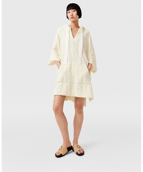 STELLA McCARTNEY（ステラマッカートニー）の「Elyse Raffia Logo Sandals / エリス ラフィア ロゴ サンダル（サンダル・レディース・ナチュラル・37）」の7枚目の写真